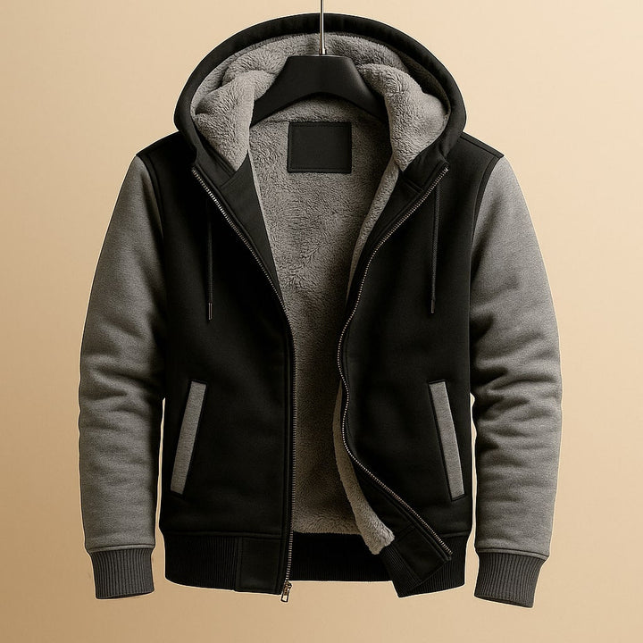 Men's Double-Layered Hooded Jacket