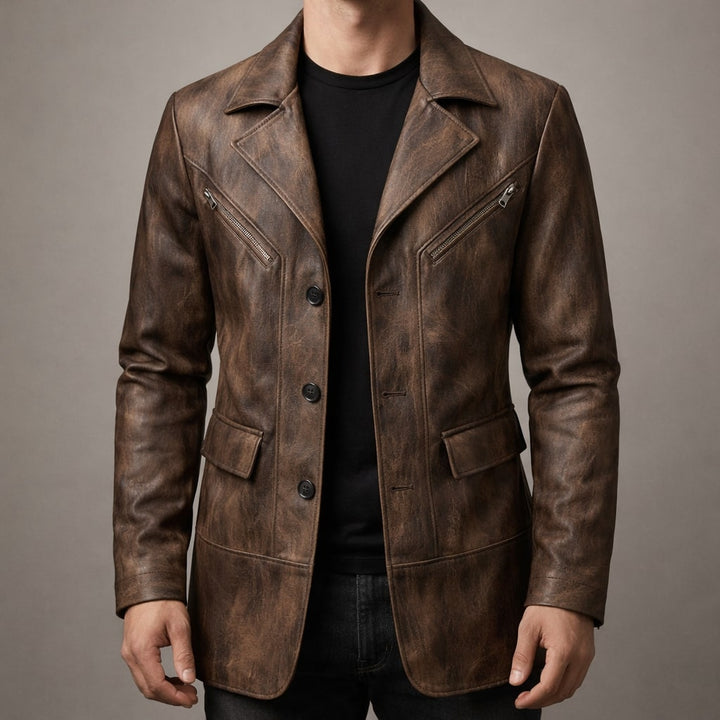 Men's Structured Panel Jacket