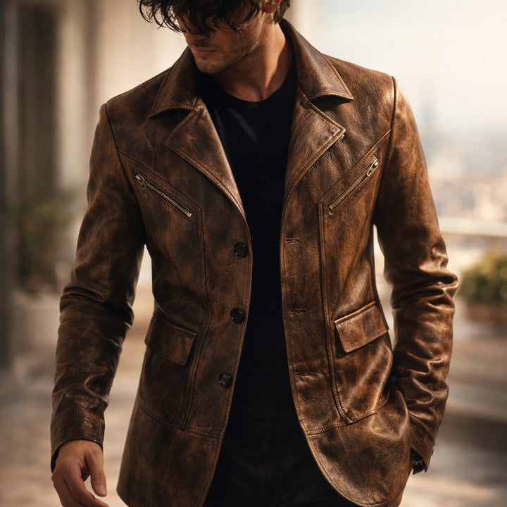 Men's Structured Panel Jacket