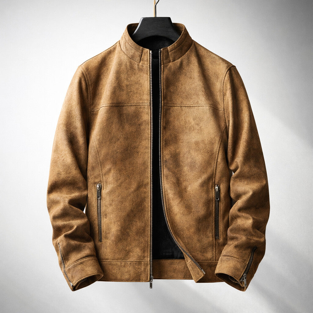 Men's Slim Fit Motorcycle Jacket