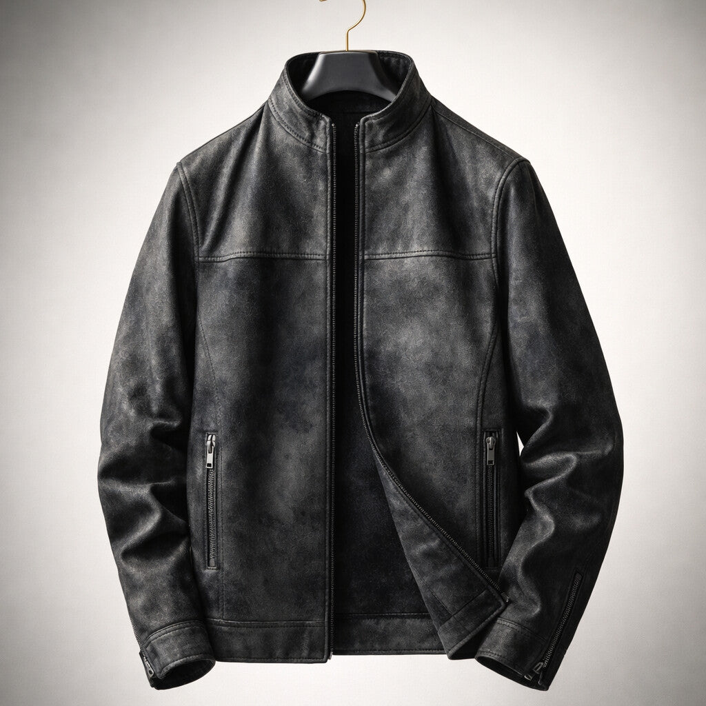 Men's Slim Fit Motorcycle Jacket