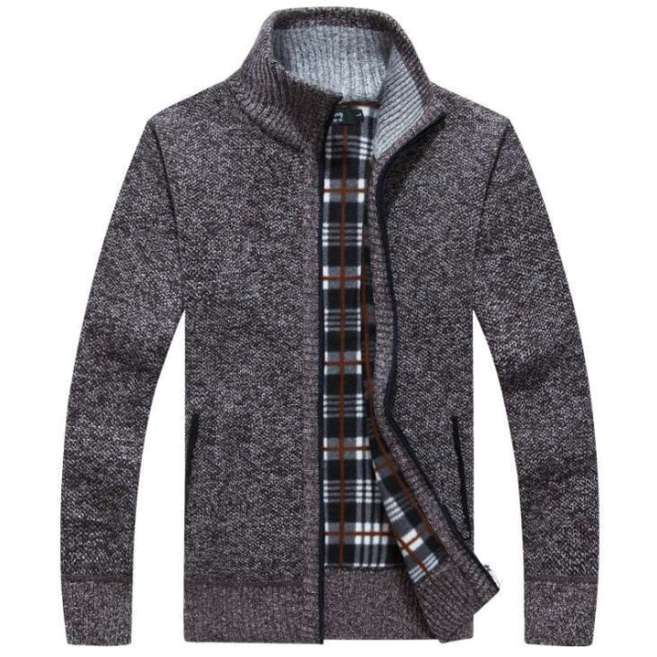 Men's Zip Knit Sweater