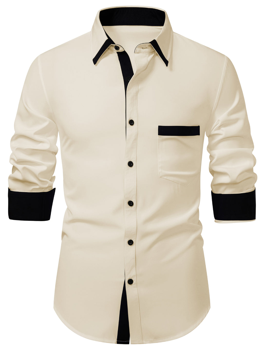 Men's Contrast Panel Shirt