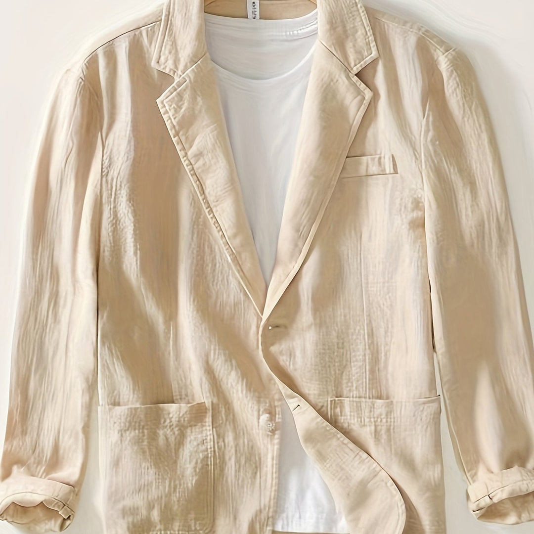 Men's Lapel Cotton Jacket