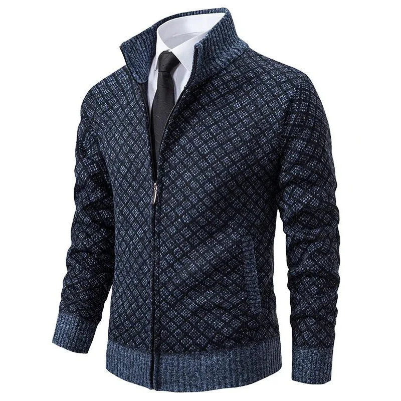 Men's Zip-Up Cardigan