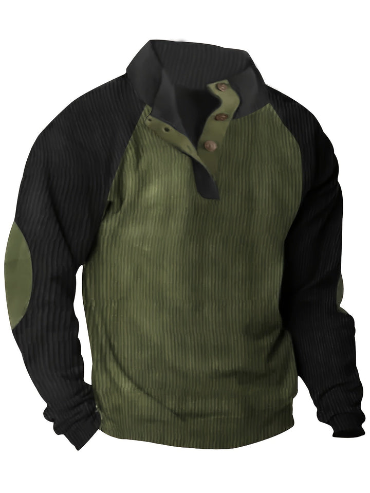 Men's Color Block Knit Shirt