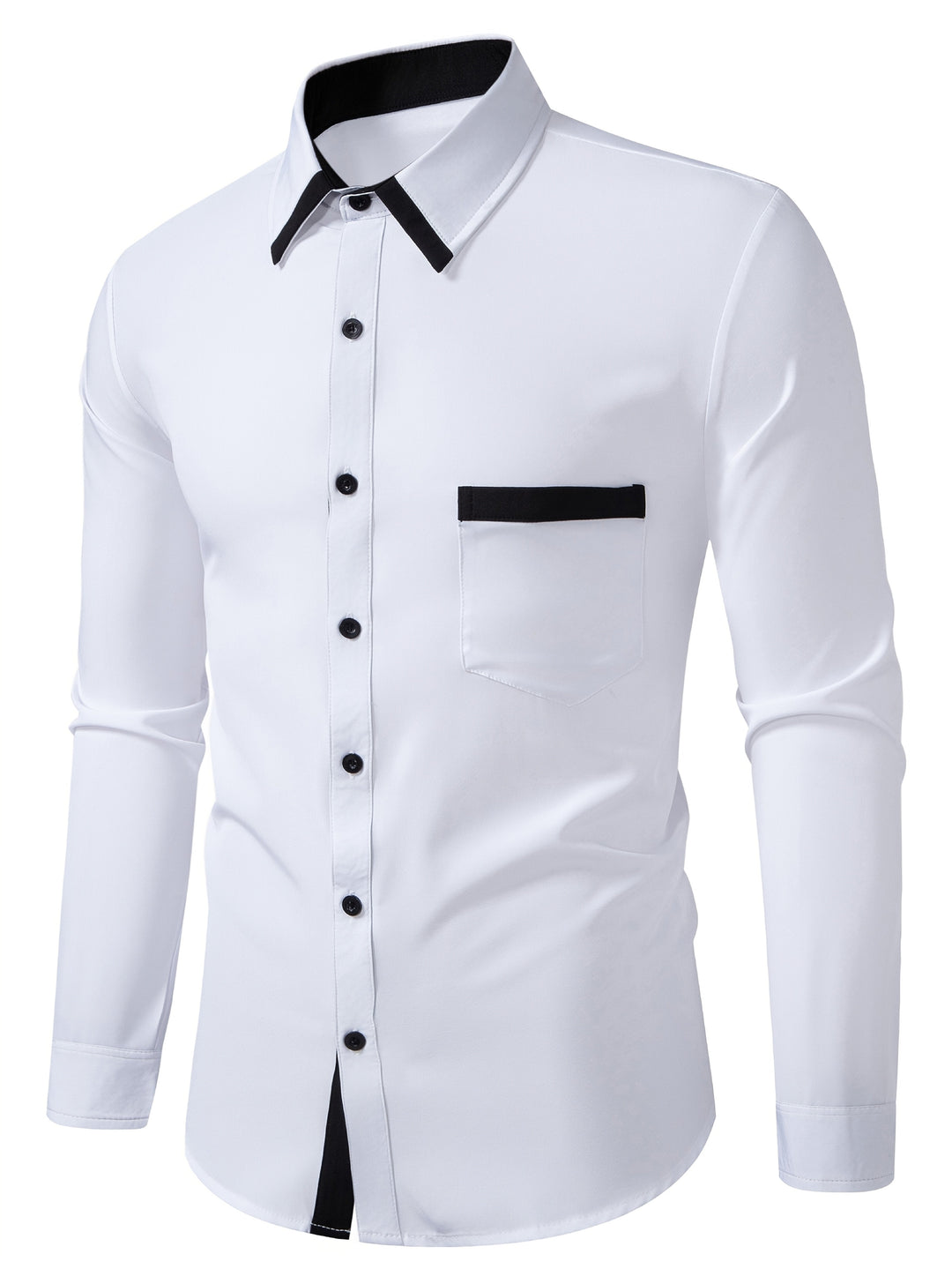 Men's Contrast Panel Shirt