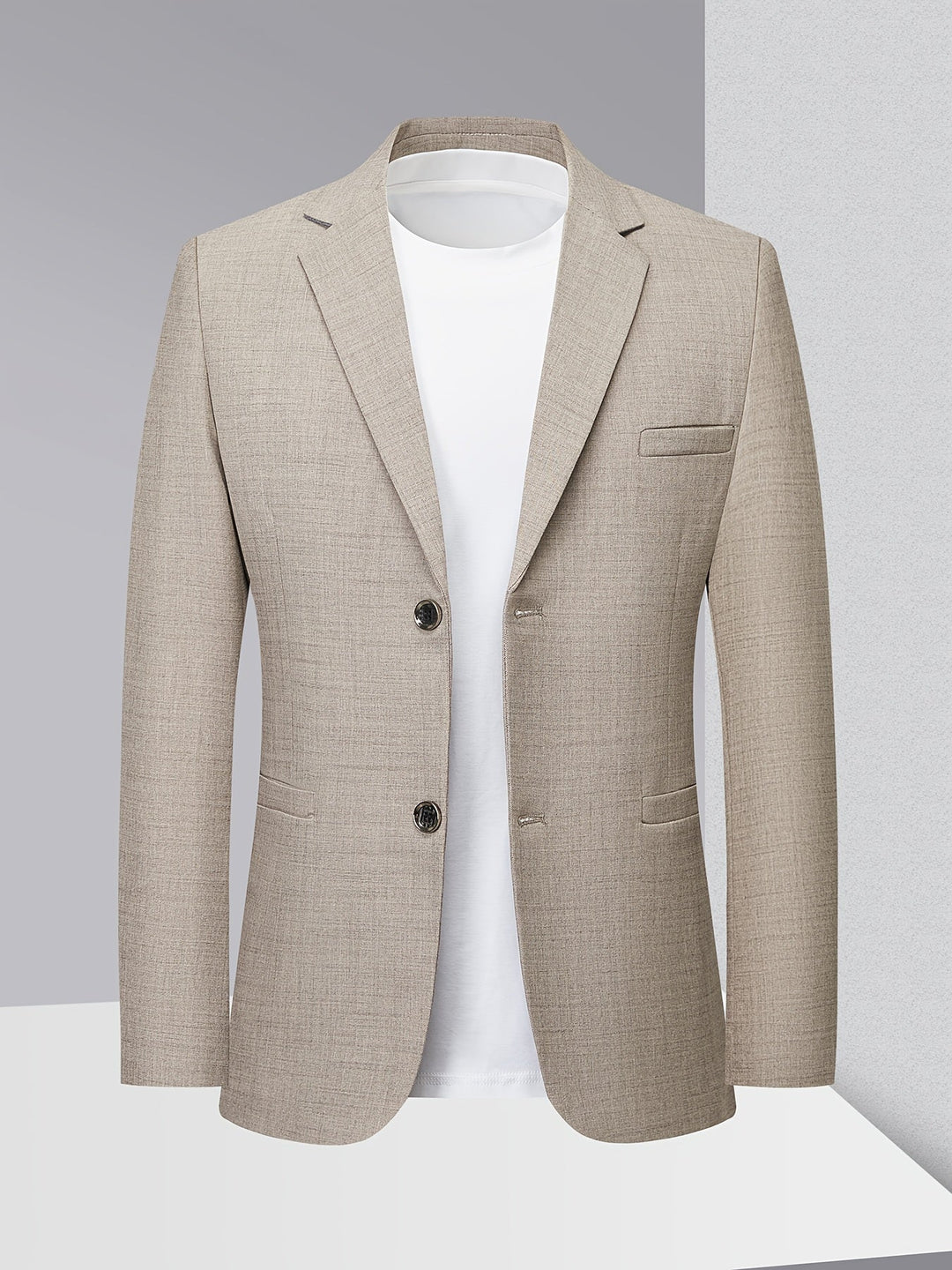 Men's Textured Suit Jacket