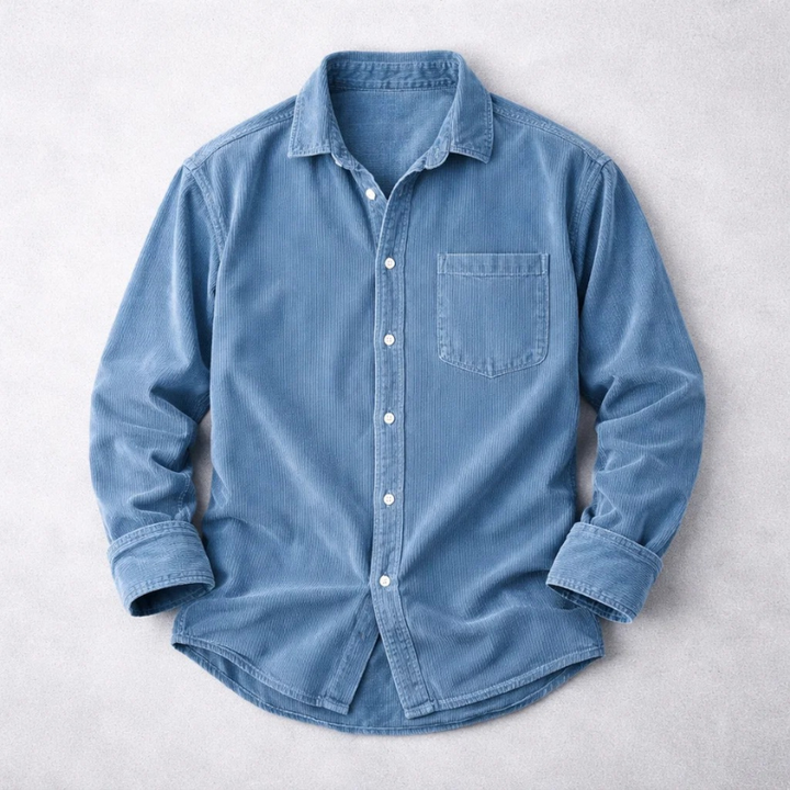 Men's Classic Elegant Corduroy Shirt