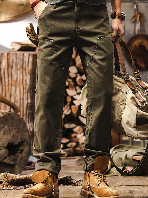 Men'S Cotton Utility Pants