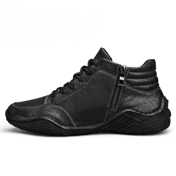 Men's Rugged Leather Boots