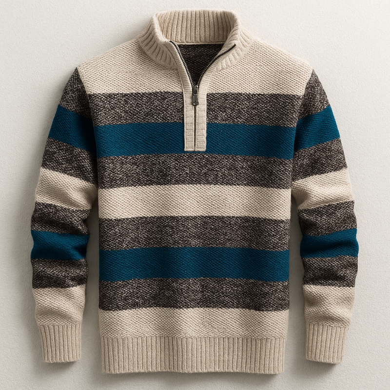 Men's Elegant Zip PUllover