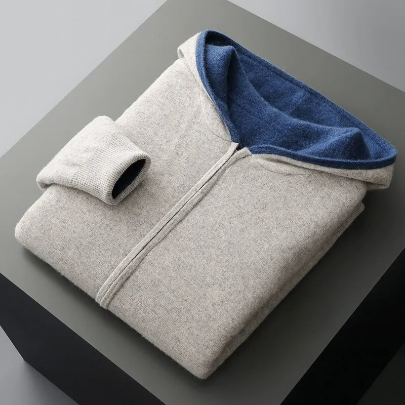 Men's Wool Hoodie