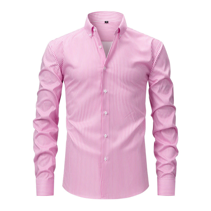 Men's Striped Stretch Shirt