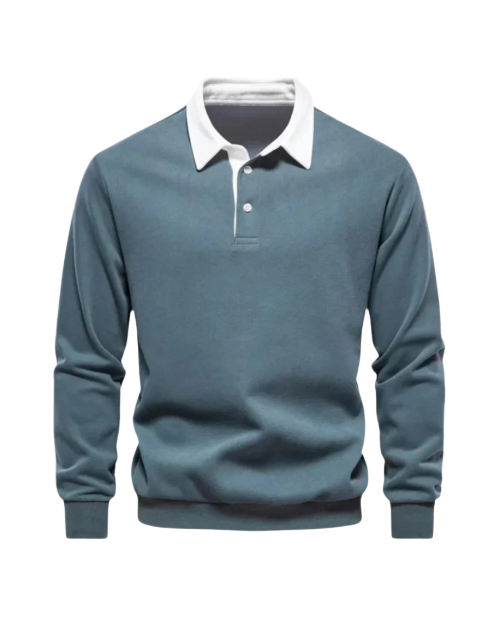 Men's Knit Polo Sweater