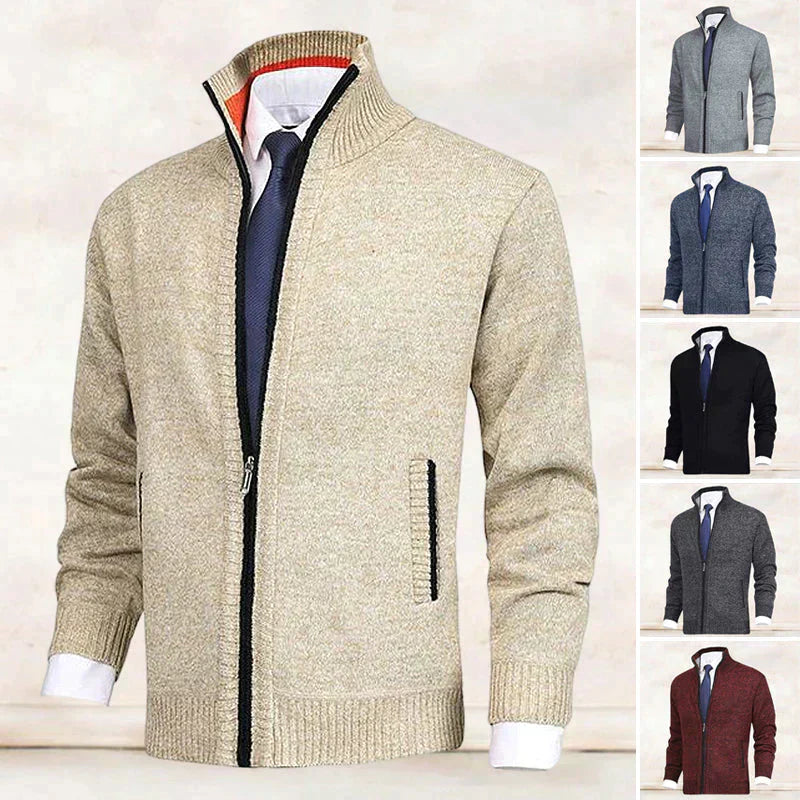 Men'S Long Sleeve Cardigan