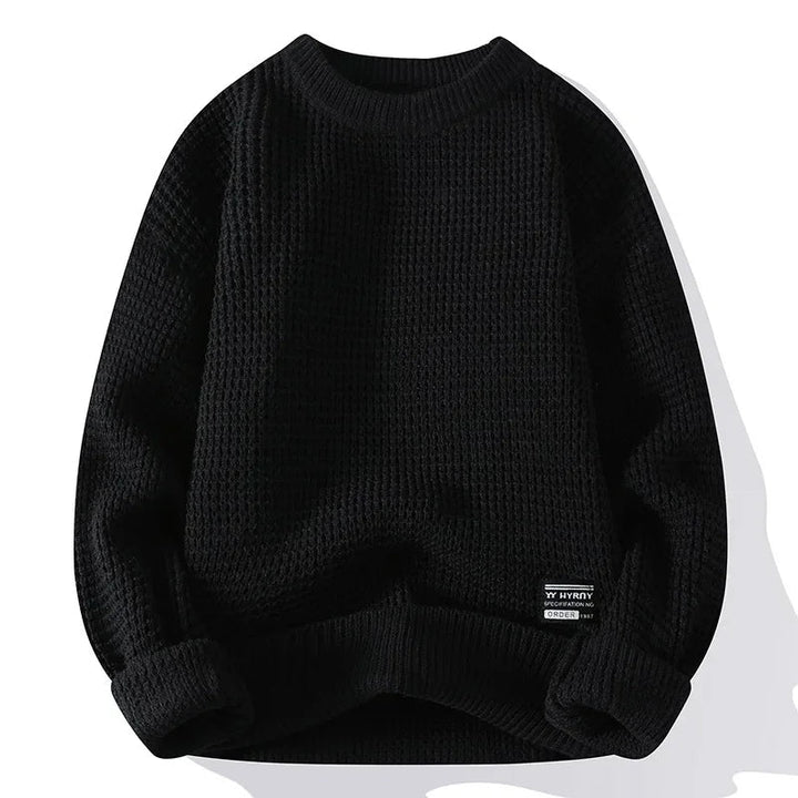 Men's Textured Knit Sweater
