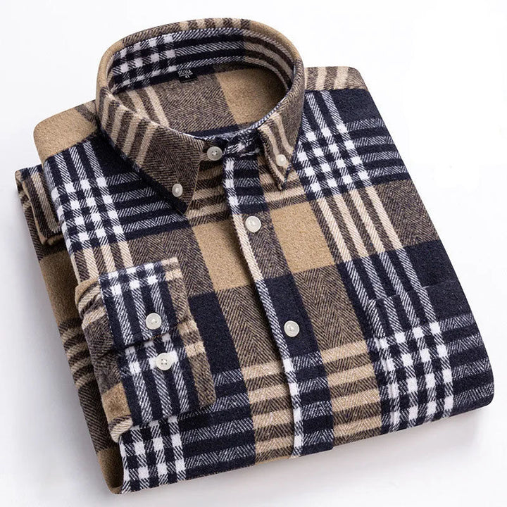 Men's Brushed Flannel Shirt