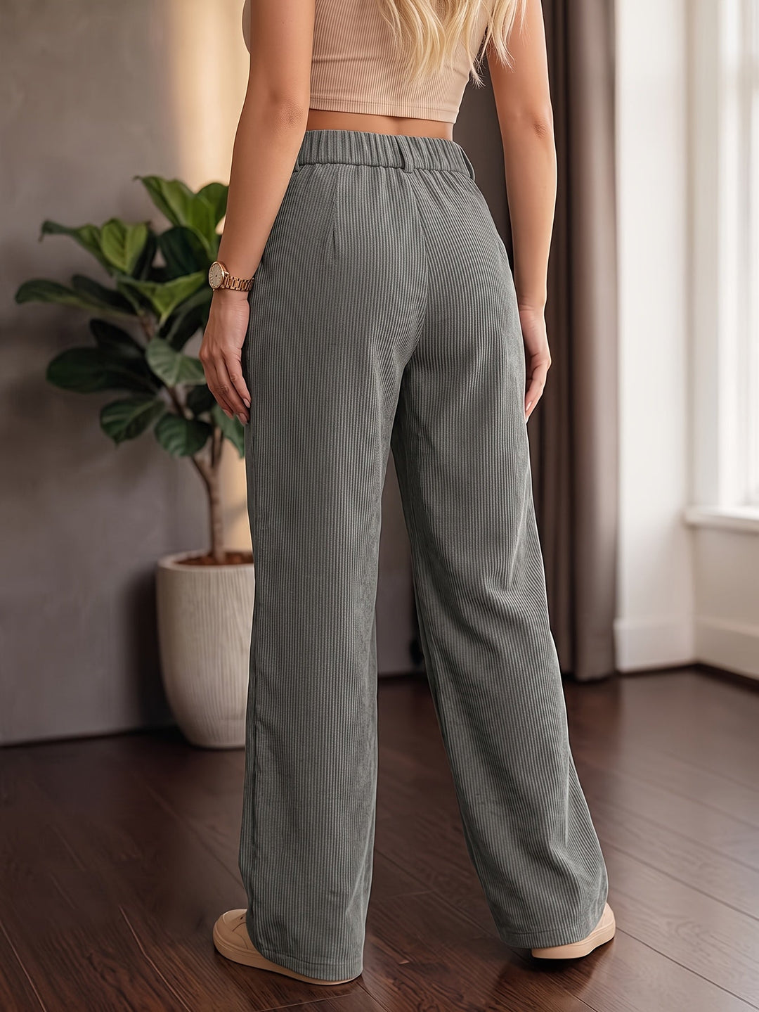 Beatrix | High-Waist Wide-Leg Pants