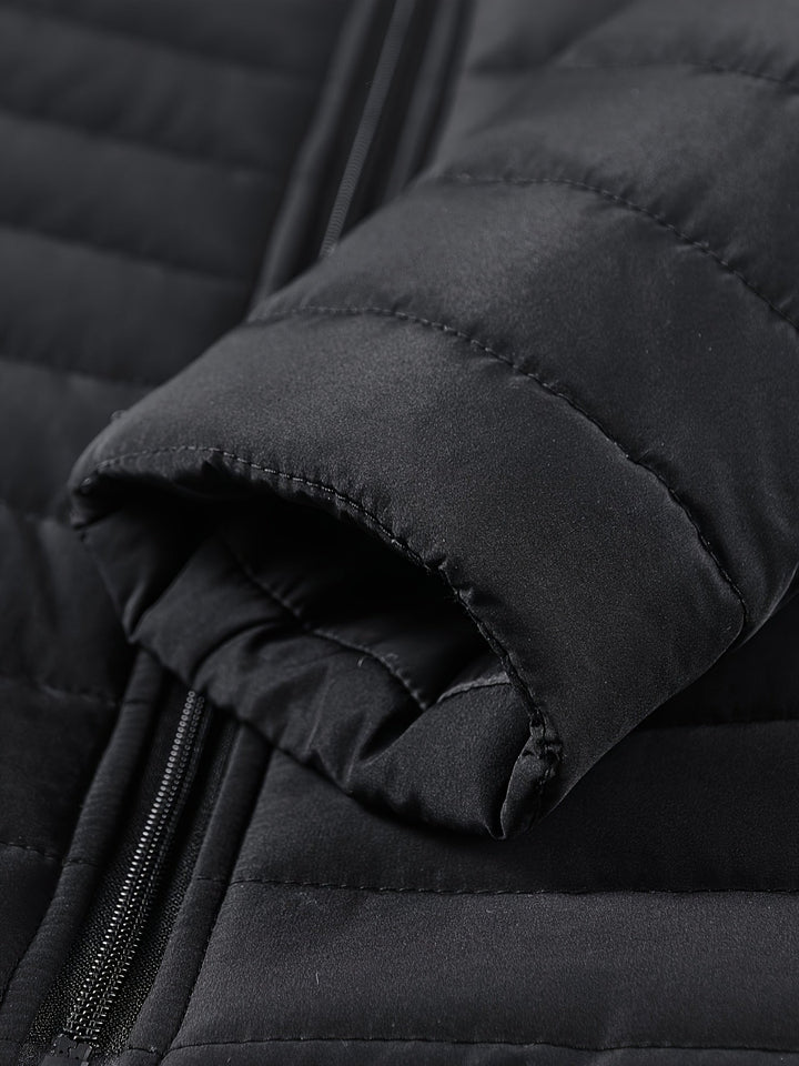 Men's Padded Stand Collar Coat