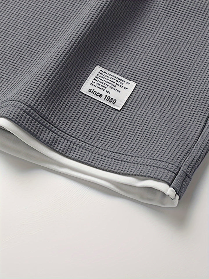 Men's Waffle Lounge Set
