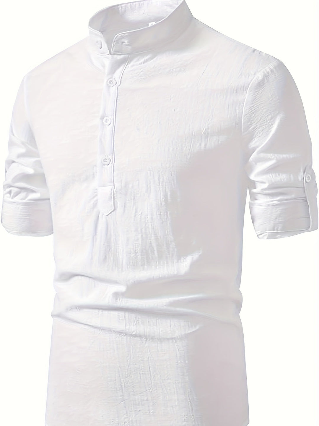 Men's Stand Collar Shirt