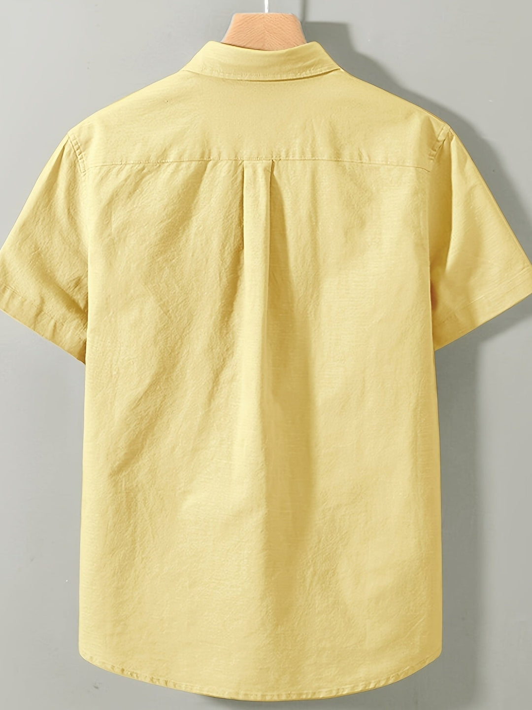 Men's Loose Fit Linen Shirt