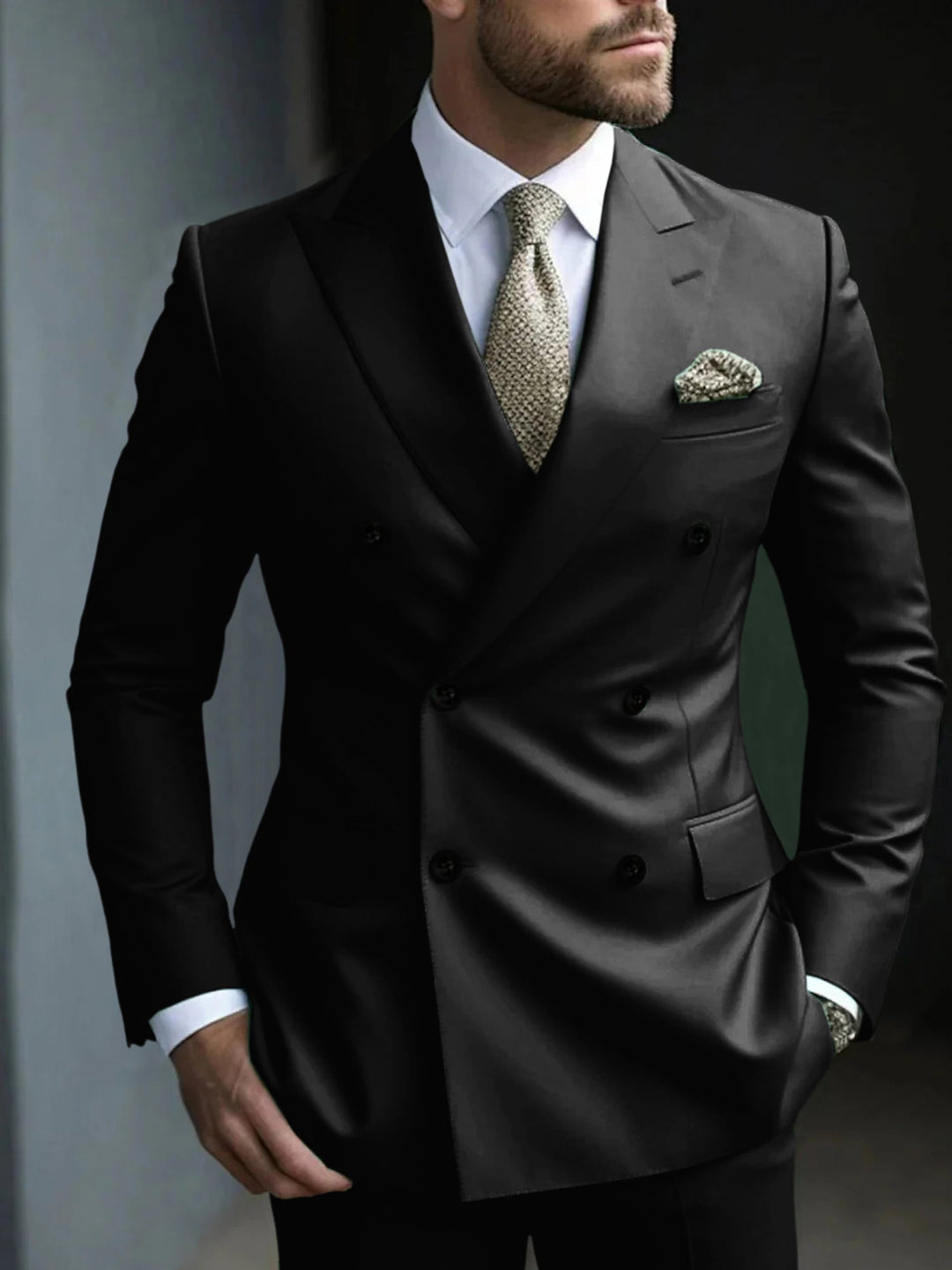 Men's Double Breasted Suit