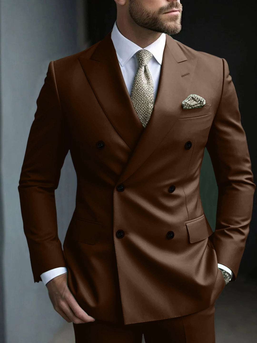 Men's Double Breasted Suit