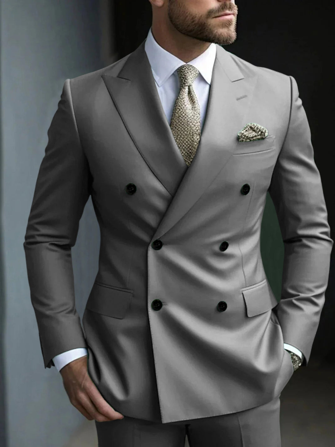 Men's Double Breasted Suit