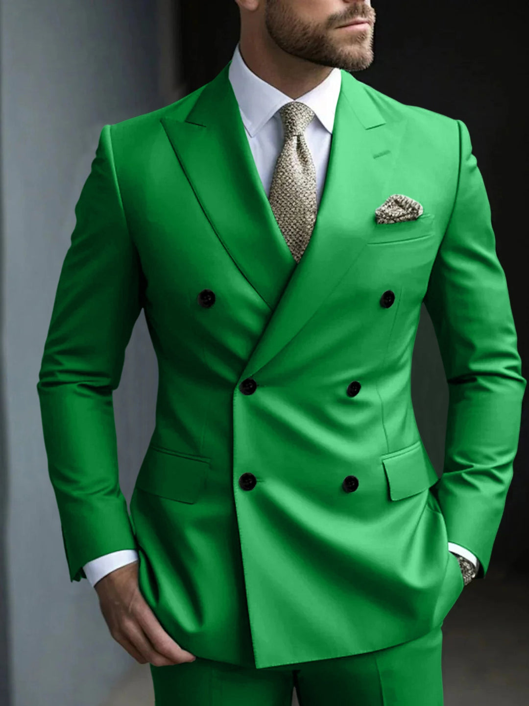 Men's Double Breasted Suit