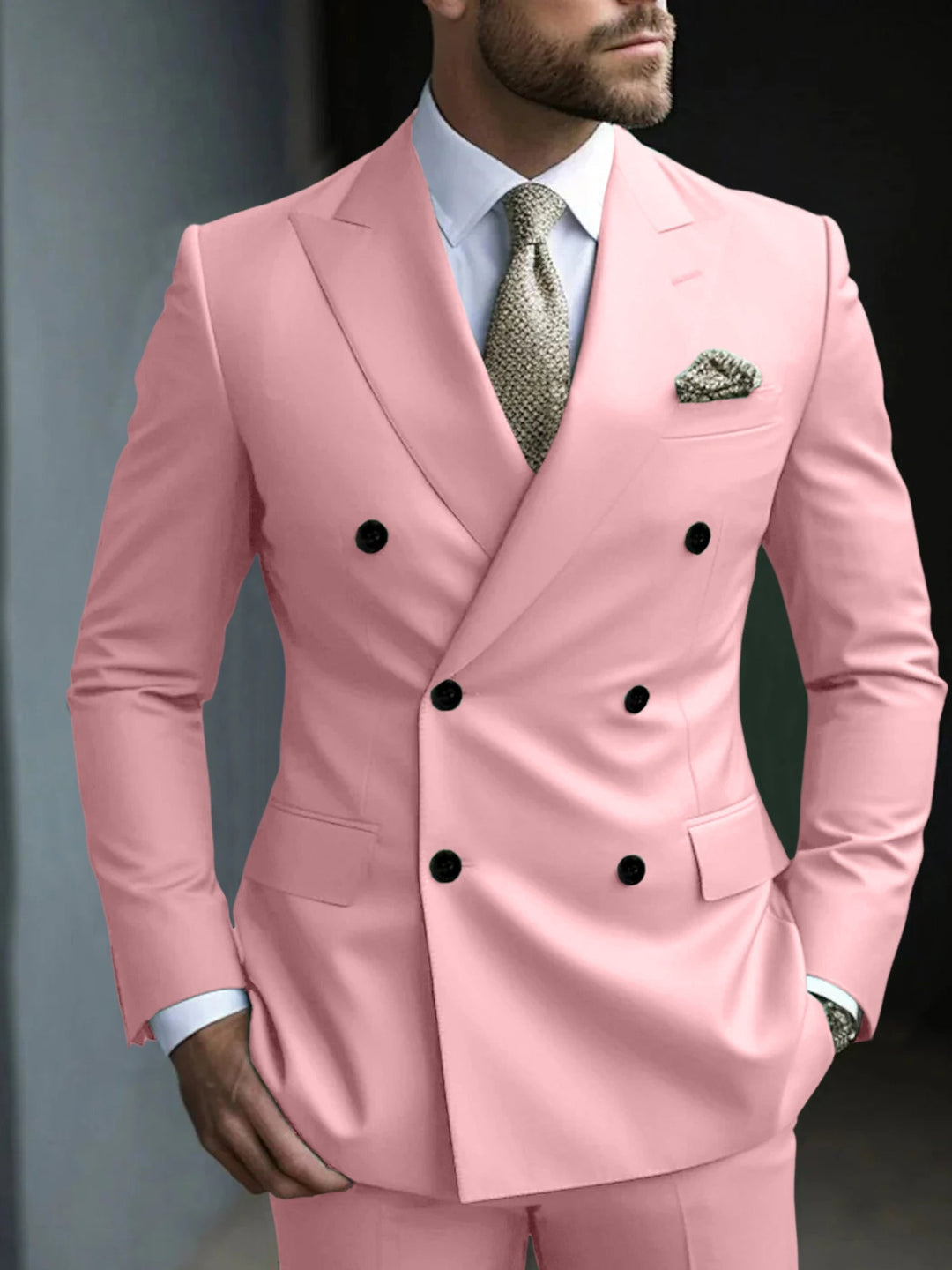 Men's Double Breasted Suit