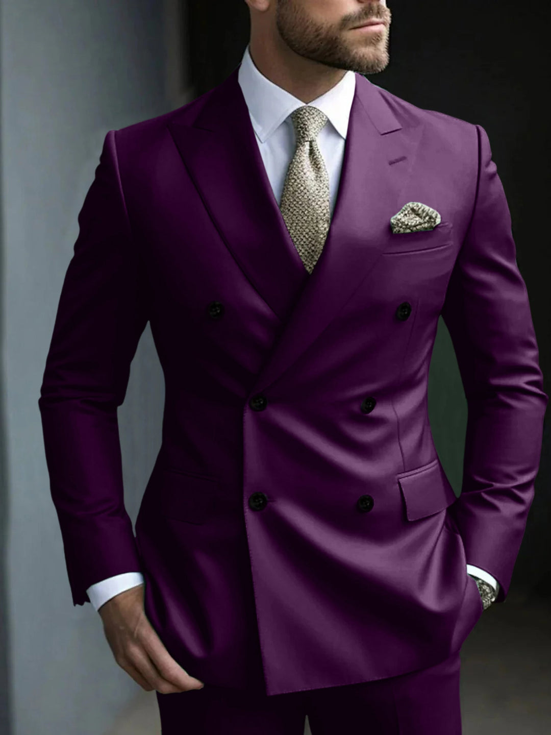 Men's Double Breasted Suit