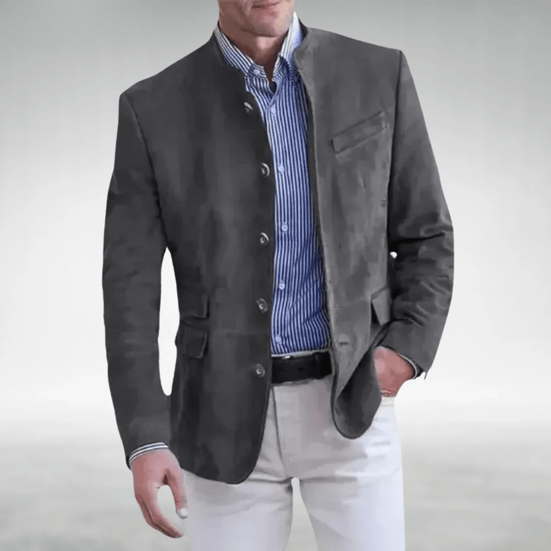 Men's Brushed Suede Jacket