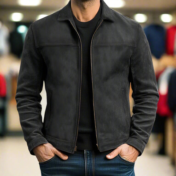 Men's Refined Zippered Jacket