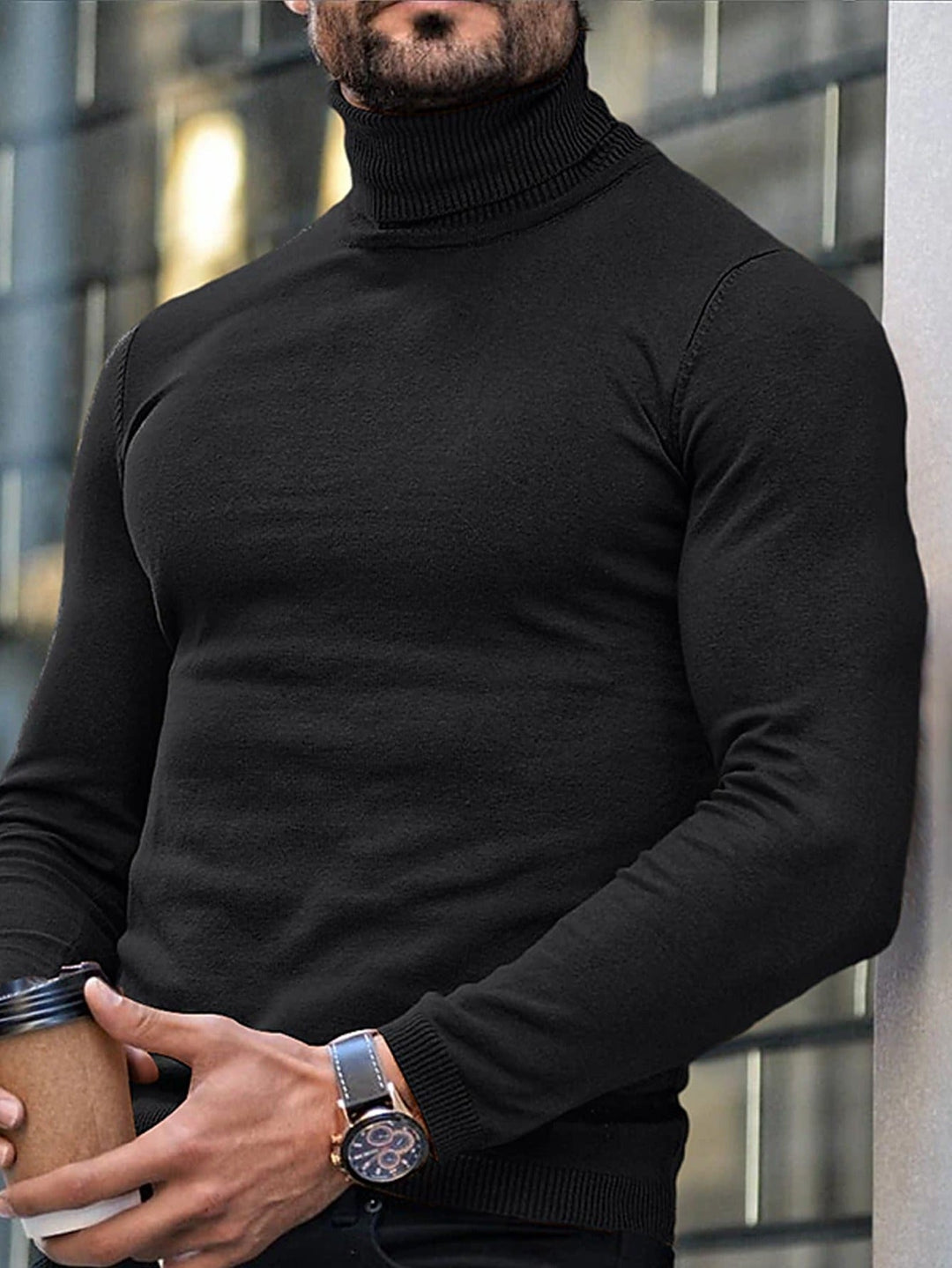 Men's Turtleneck Sweater