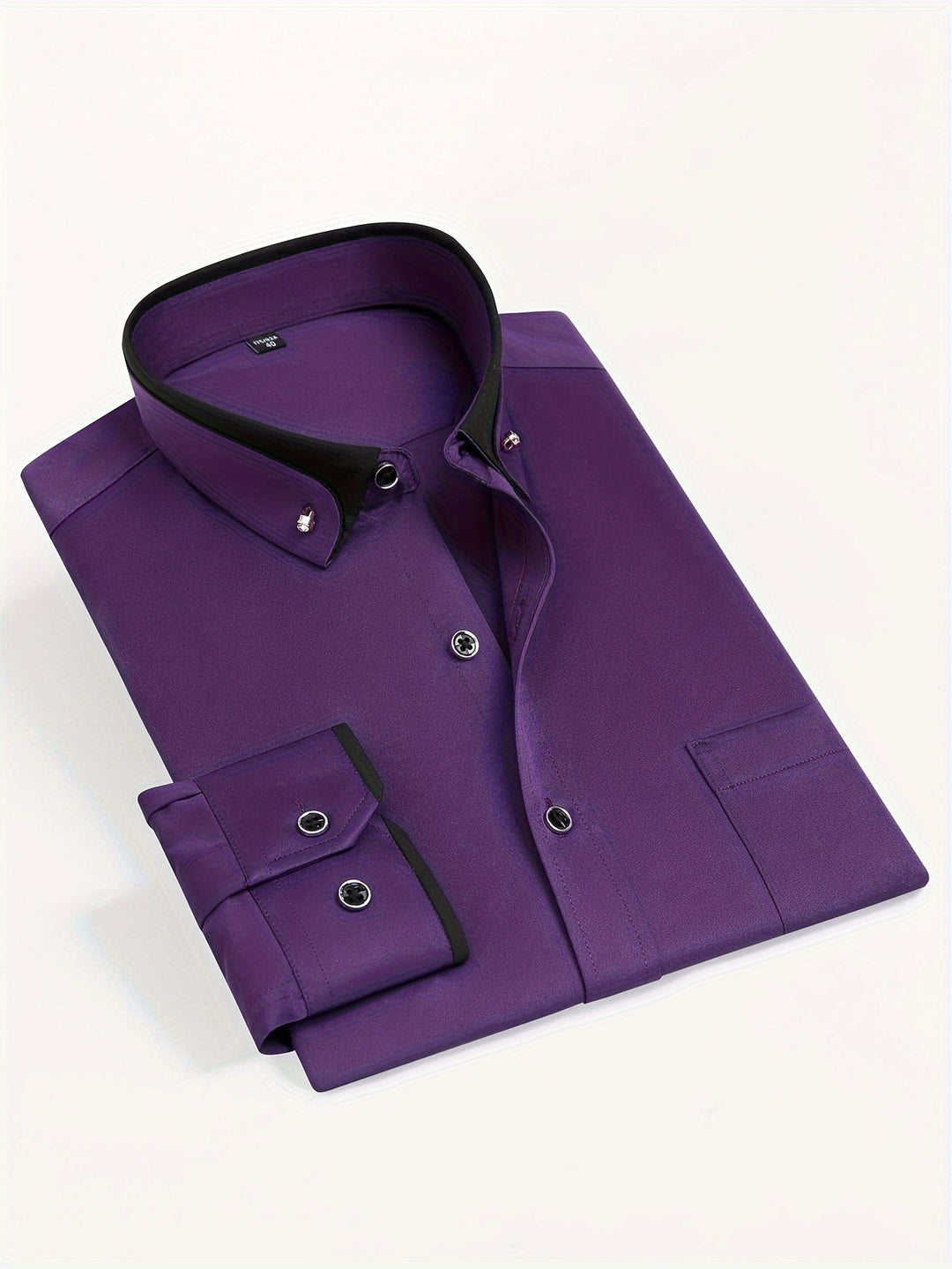 Men's Contrast Collar Shirt