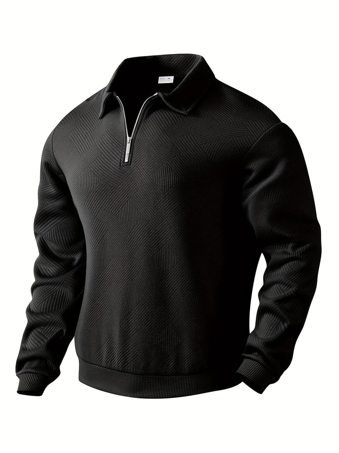 Men's Geometric Knit PUllover