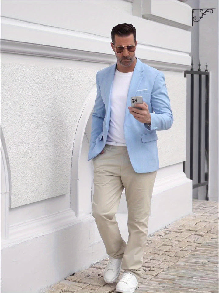 Men's Lapel Suit Jacket
