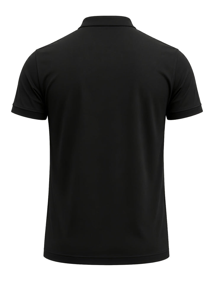 Men's Short Sleeve Stand Collar Shirt