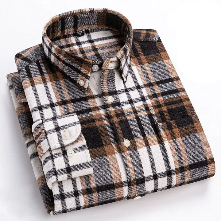 Men's Brushed Flannel Shirt