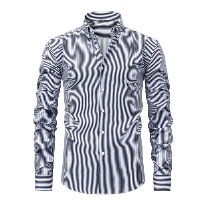 Men's Striped Stretch Shirt