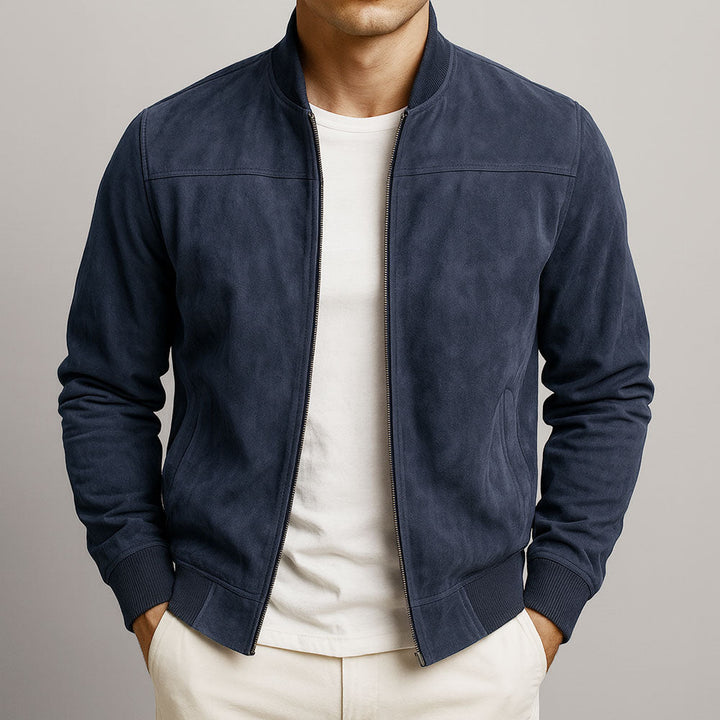 Men's Suede Effect Jacket