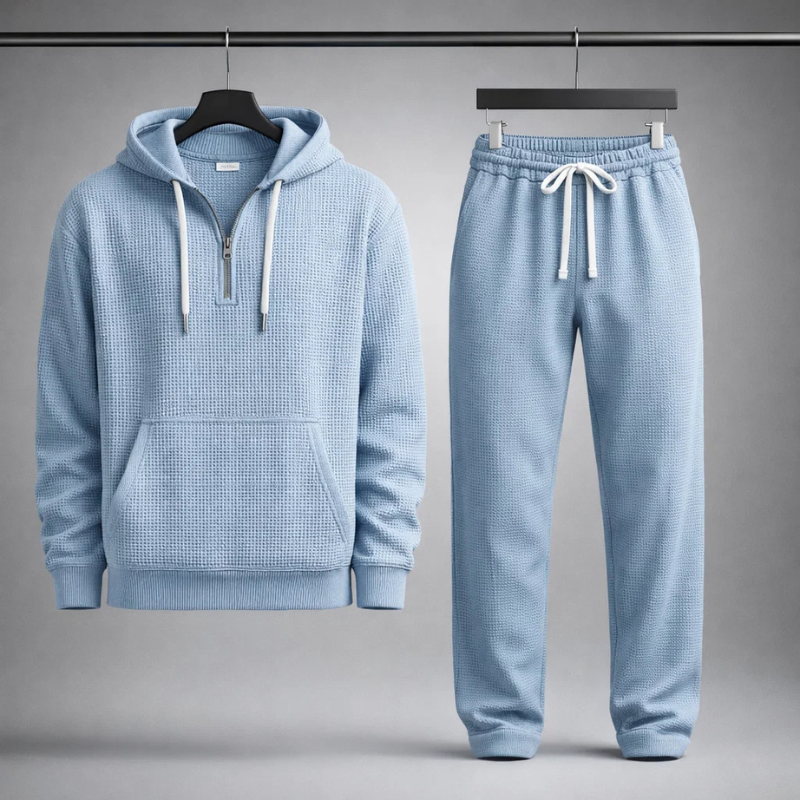 Men's Waffle Knit Set