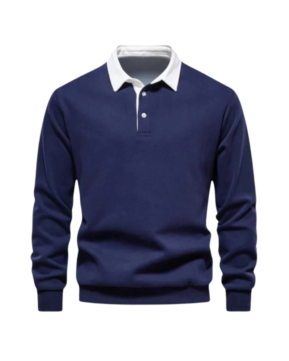 Men's Knit Polo Sweater