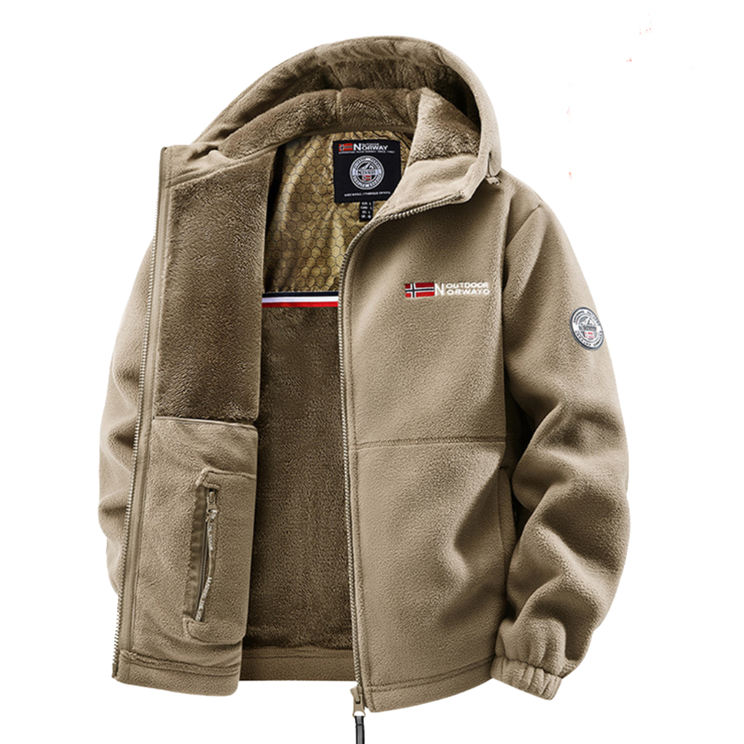 Men's Fleece Lined Winter Jacket