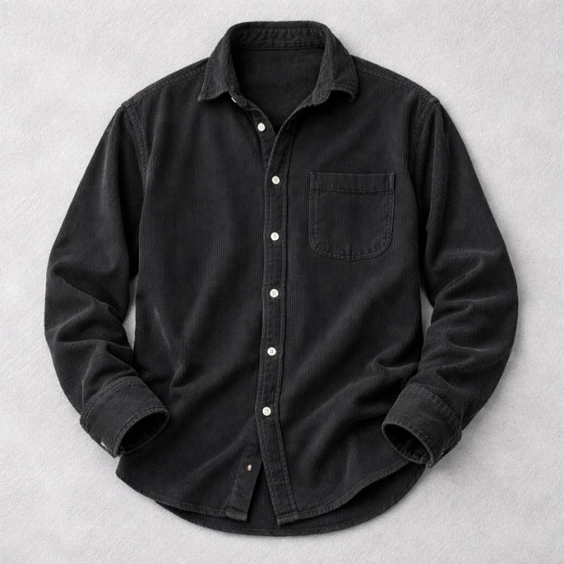Men's Classic Elegant Corduroy Shirt