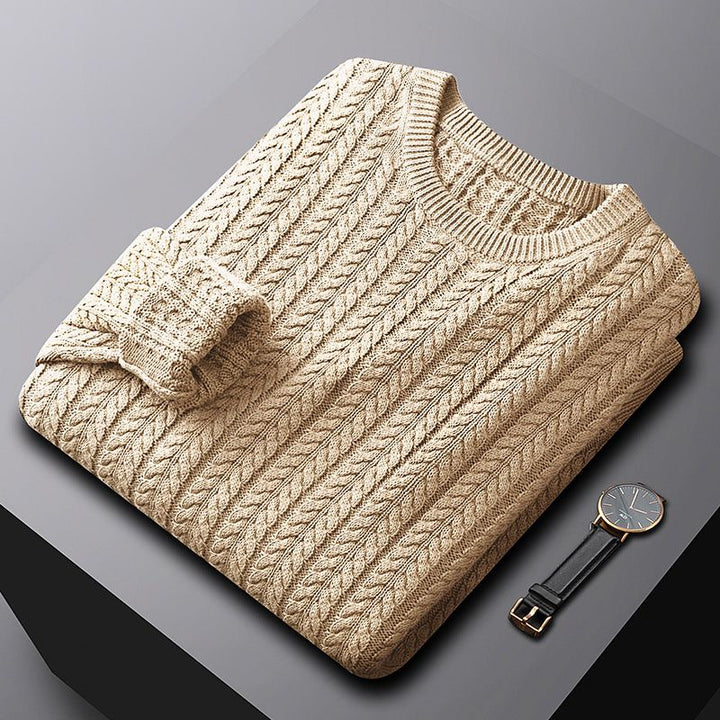 Matteo Legacy Knit Wool Sweater