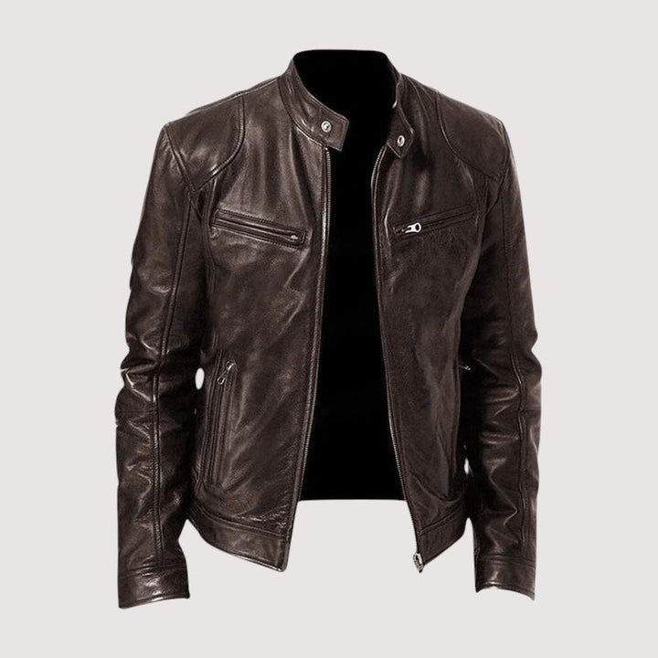 Men's Elegant Leather Jacket