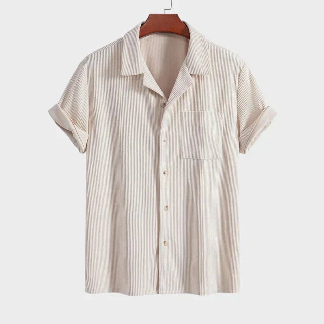 Men's Short Sleeve Cuban Shirt
